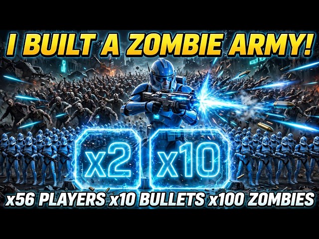 I Built a Zombie Wave Shooter with Crazy Multipliers in Unity! 🧟💥