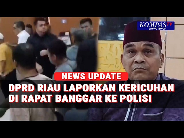 Chaos During Budget Committee Meeting, Riau Regional House of Representatives Pursues Legal Action!
