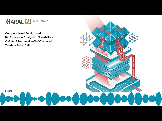 SARAL AI I ANRF JNU PAIR Network I Performance Analysis of Lead‐Free Ca3AsI3 Perovskite
