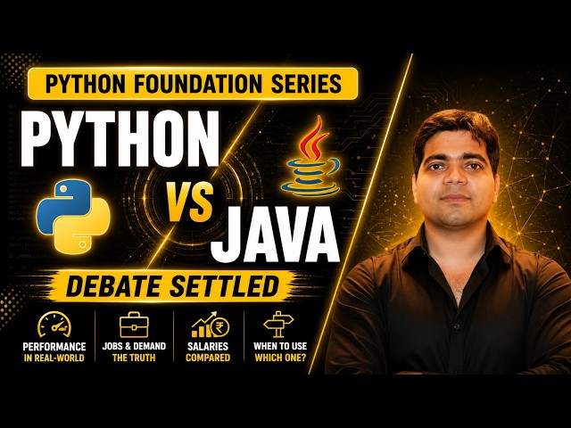 Python vs Java | Honest Comparison — Performance, Jobs, Salaries & When to Use Each