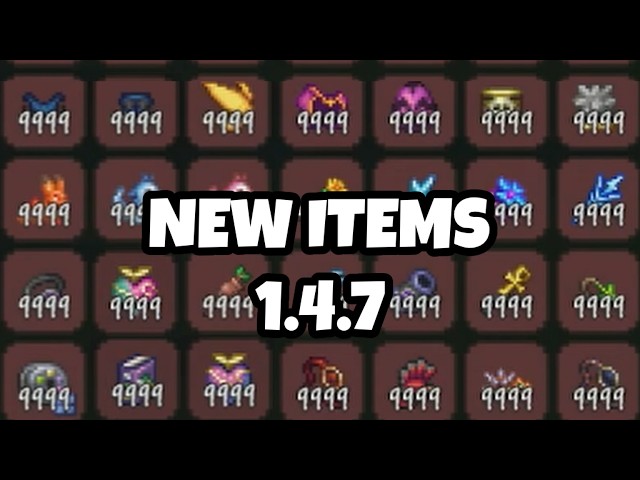 Terraria 1.4.5.7 is OUT! ALL NEW ITEMS & Balance Changes