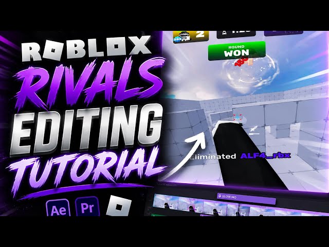 Best Roblox rivals editing tutorial! 