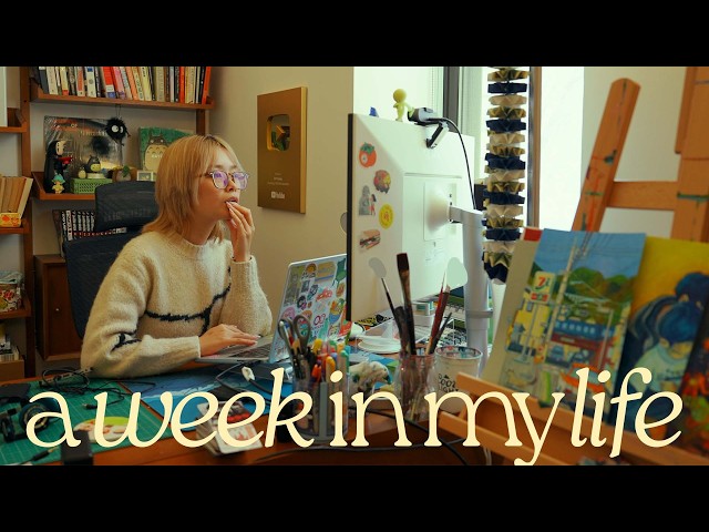 living in nyc ☆ art & home vlog