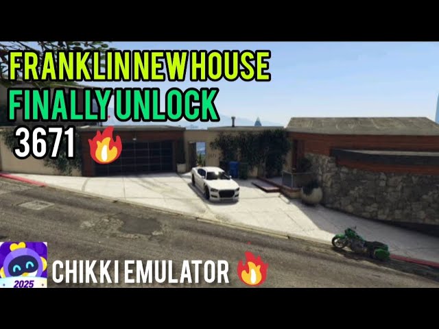 Chikki emloter me play GTA v Franklin new house unclok 3671