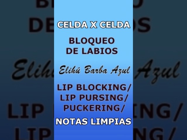 Una sola celda en 3 PASOS - BLOQUEO DE LABIOS  #aprendearmonica #harmonica #leccionesarmonica