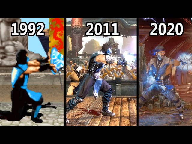 Evolution of Sub-Zero's Ice Ball (1992-2020)