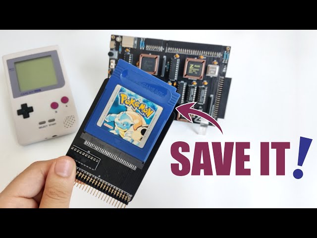 Backup Gameboy games with Zeal 8-bit Computer!