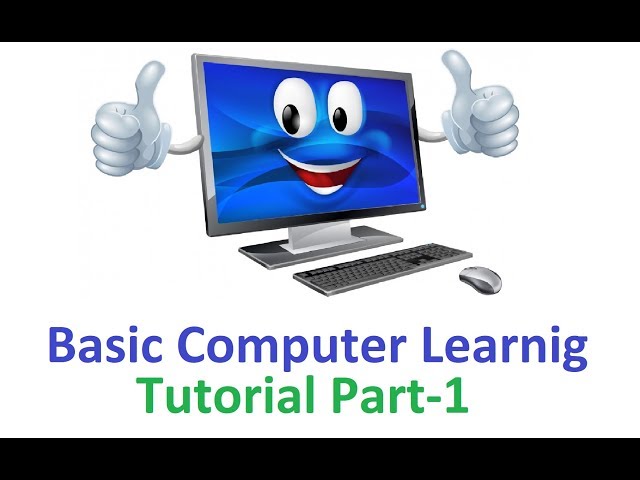 Basic Computer Operating  Learning Bangla Tutorial Lesson- 1