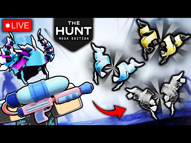 🔴24/7 LAUNCHING ALL 3 Horns! Admin, Dev, & Star in Roblox The Hunt: Mega Edition