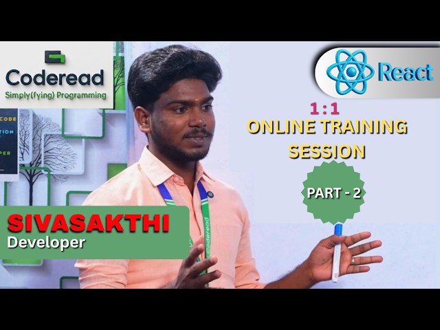 React Online Training Session part - 2 |