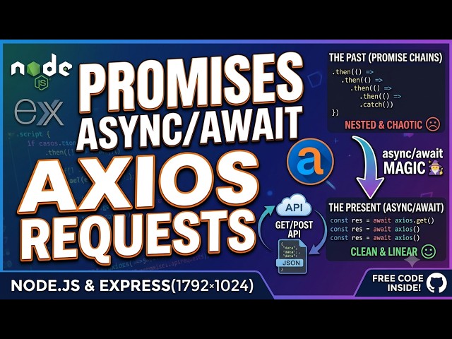 Promises, async/await, and axios requests in Node.js and Express