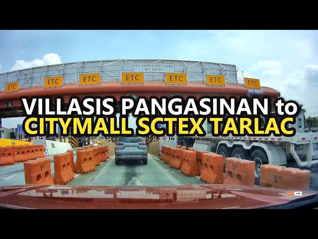 🚗 Driving Tour: Villasis Bagsakan Market to CityMall SCTEX Concepcion 🛣️ | Scenic Road Trip 🇵🇭