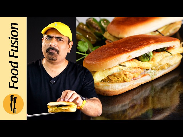 Street Style Dhamaka Mirchi Bun kabab Recipe By Asad Memon - Food Fusion