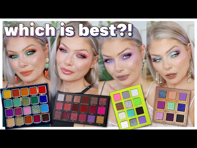 What's New In Indie Makeup | 4 PALETTES 4 LOOKS