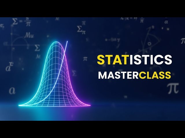 Probability & Statistics Masterclass 2026: From Zero to Hero | Statistics for Data Analysis 2026