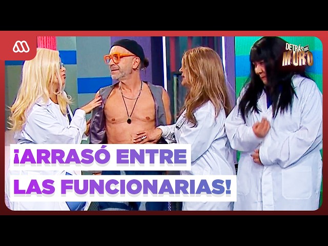 😂 BEHIND THE WALL ❤️ | Jorge Alís drew sighs at the CESFAM!