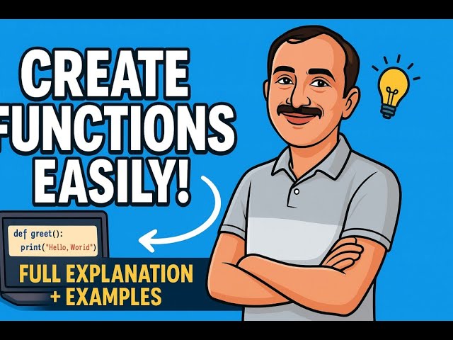 Function in python || How to create function in python || function kya hota hai#python
