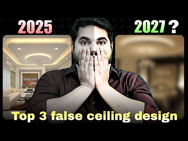 Top 3 False Ceiling Designs for Modern Homes | Still confused? | Interior Coach🫣🤔