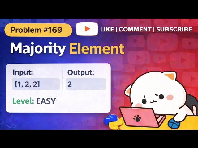 169. Majority Element - Python - Easy