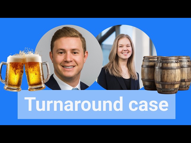 Turnaround consulting case interview: Craft beer decline (w/ BCG & EY Consultants)