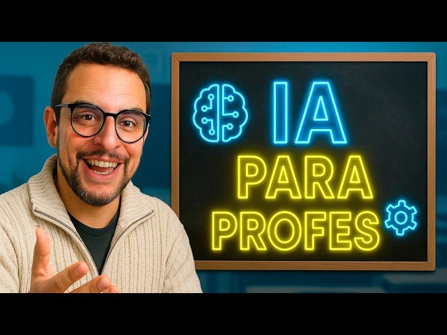 Inteligencia artificial para PROFESORES (Herramientas GRATIS) 🧑‍🏫🤖