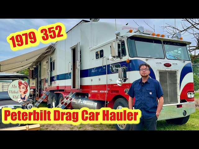 It Hauled Jet-Powered Cars! VL Classics 1979 352 Peterbilt Truck Tour