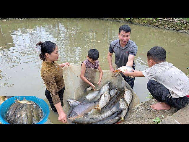 A truly meaningful Sunday spent with my two sons, going fishing together to make a delicious meal.