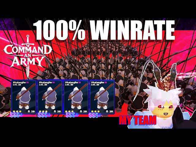 [COMMAND AN ARMY] This broken strat can't lose