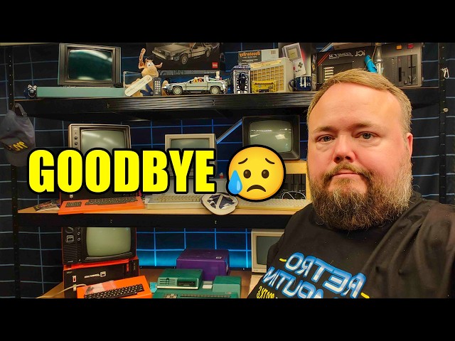 Goodbye ... to my studio and the RetroComputing with Mike style videos