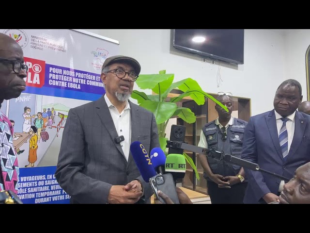 Live from the #DRC on #Ebola with Dr Tedros