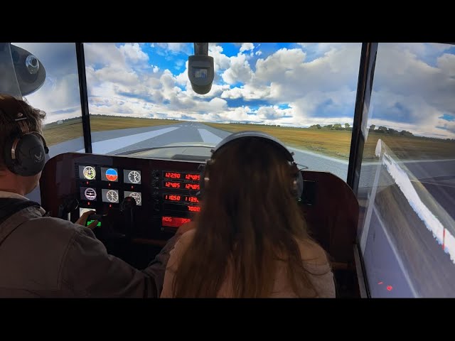 Cessna C152 Home cockpit flight MSFS 2020