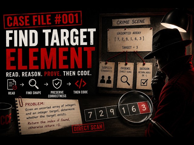 Case File 001: Find Target Element