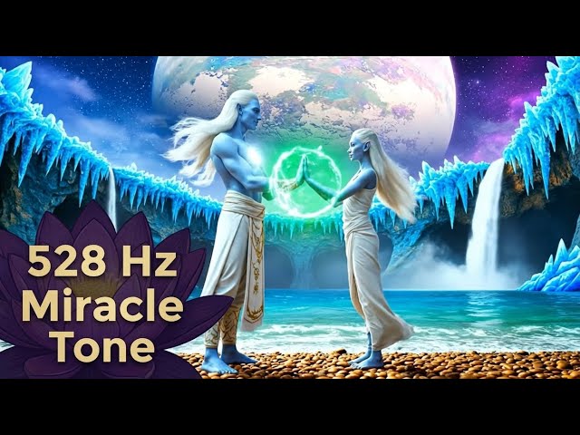 528Hz Miracle Tone ✨ Pleiadian DNA Activation Song | Solfeggio Frequency for Starseeds