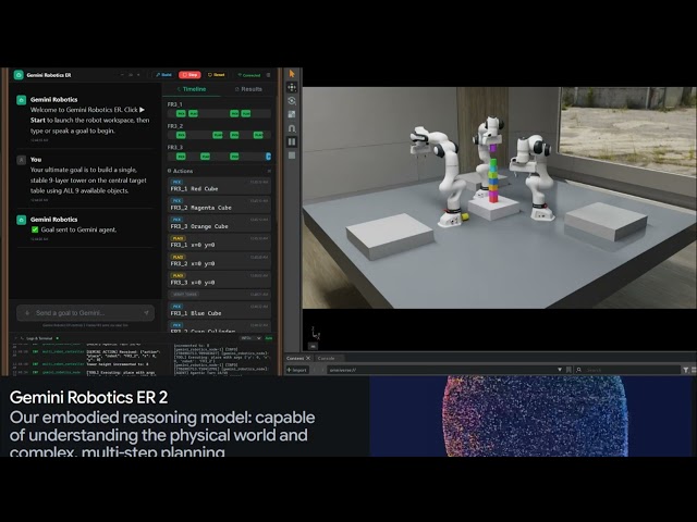 EP 10. From natural language input - Isaac Sim, ROS 2, and Gemini Robotics-ER 2.