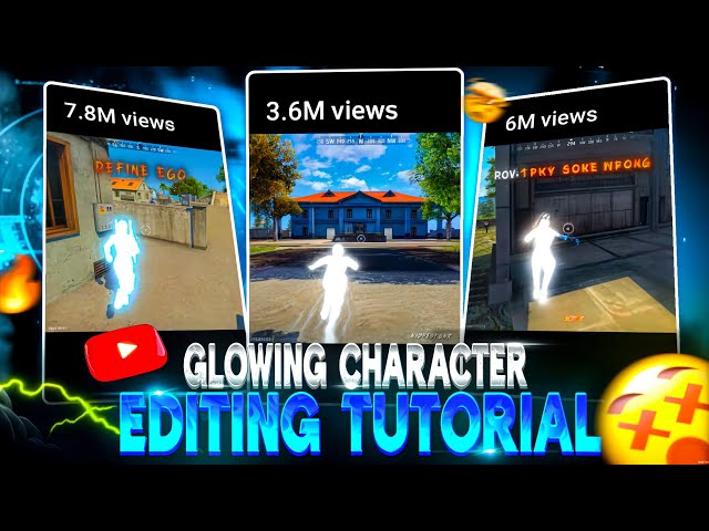 How to Make Viral Glowing Character Shorts (Full Editing Tutorial 🤯) ||