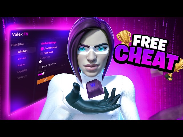This FREE FORTNITE Cheat is INSANE! ( UNDETECTED AIMBOT & ESP ) 🏆