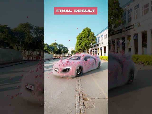 Blender VFX Breakdown #3d #vfx #cgi #cars #audi #np3d