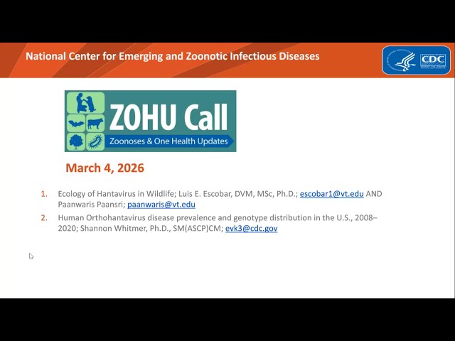 CDC ZOHU Call March 4, 2026