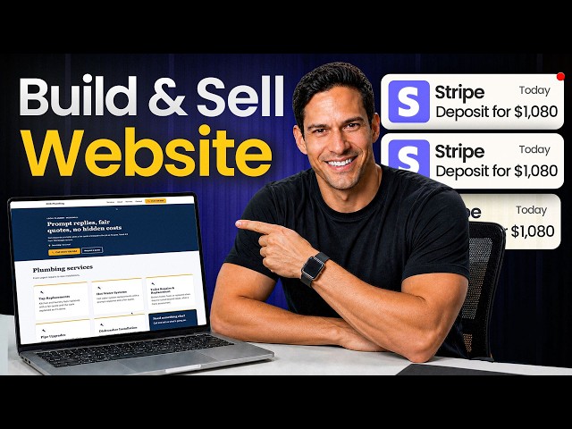 STEAL This Claude AI Side Hustle: Build & SELL Websites