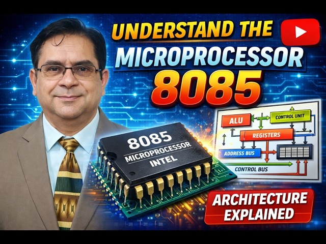 MICROSOFT 8085 INTERNAL ARCHITECTURE EXPLAINED IN HINDI