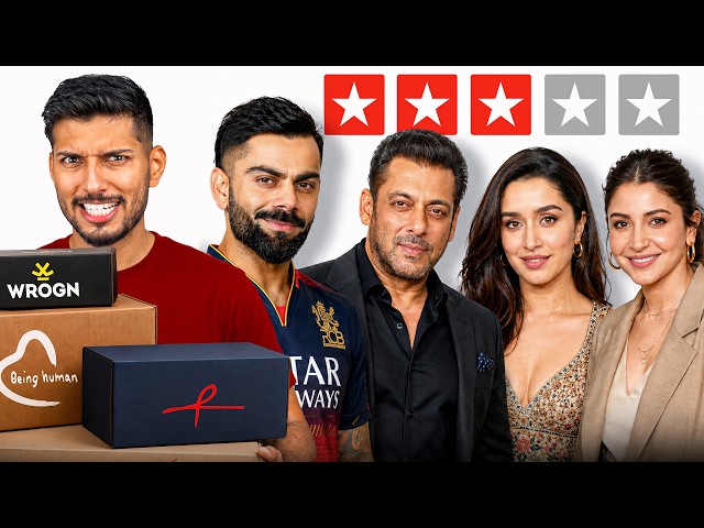 I Tested Indian Celebrity Products !