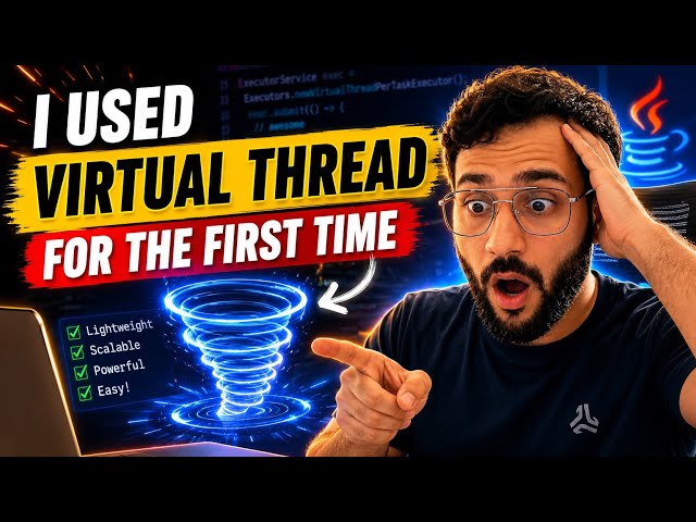 I used virtual threads for the first time | Virtual Threads Explained