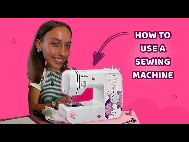 How to Use a Sewing Machine || Beginner tutorial (Brother AE2500)
