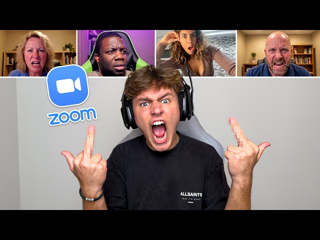 29 Minutes of Offensive Zoom Trolling