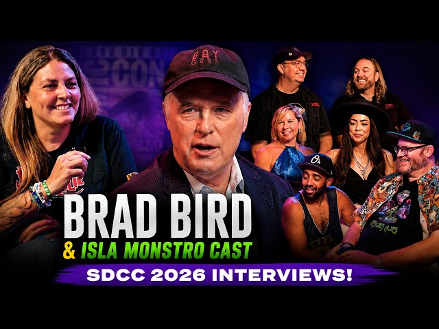 SDCC 2026: Brad Bird Talks Ray Gunn & Isla Monstro Cast Share Behind-the-Scenes Stories | Interviews