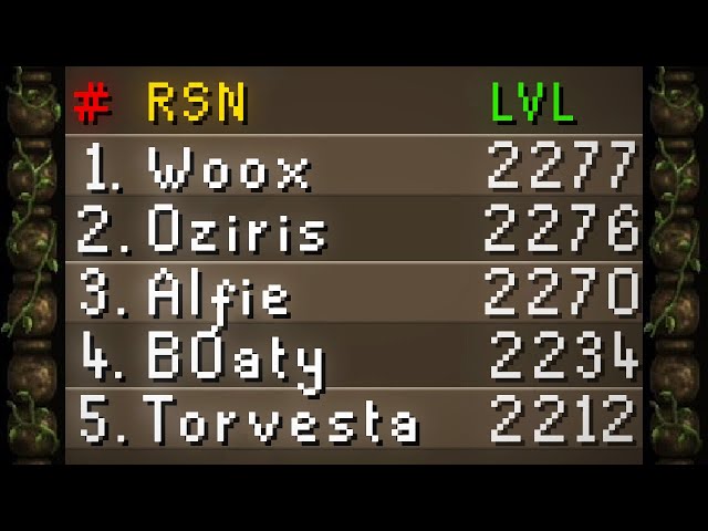 Old School Runescape Just Got Competitive