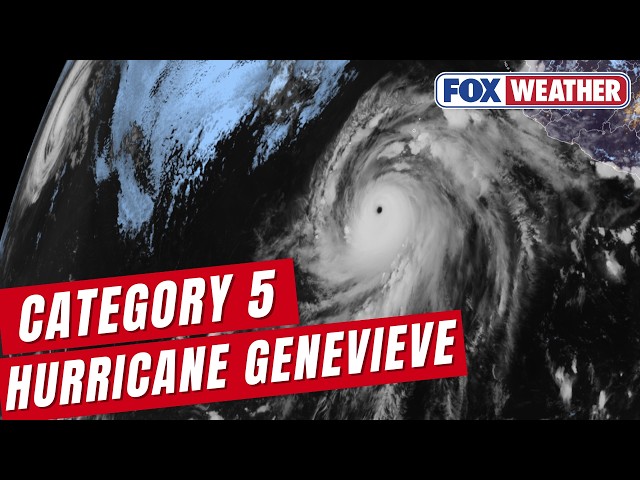 Genevieve Rapidly Intensifies Into First Category 5 Hurricane In The Eastern Pacific Since 2024