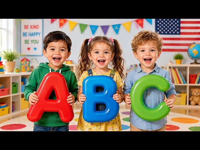 abc learning for toddlers / alphabet songs for kindergarten / abc toddler learning phonics #123