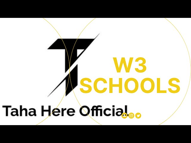 SIGN UP FOR W3SCHOOLS