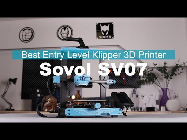 Best Entry Level Klipper 3D Printer Sovol SV07| Product Intro